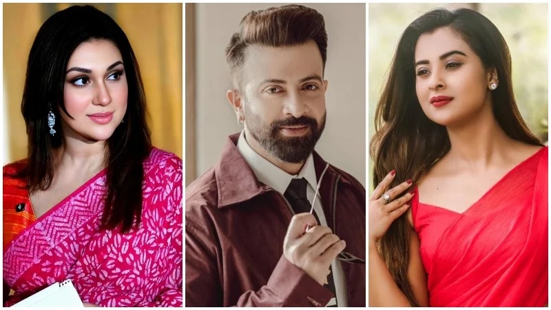 শাকিব খানের জন্মদিনে কী লিখলেন অপু ও বুবলী